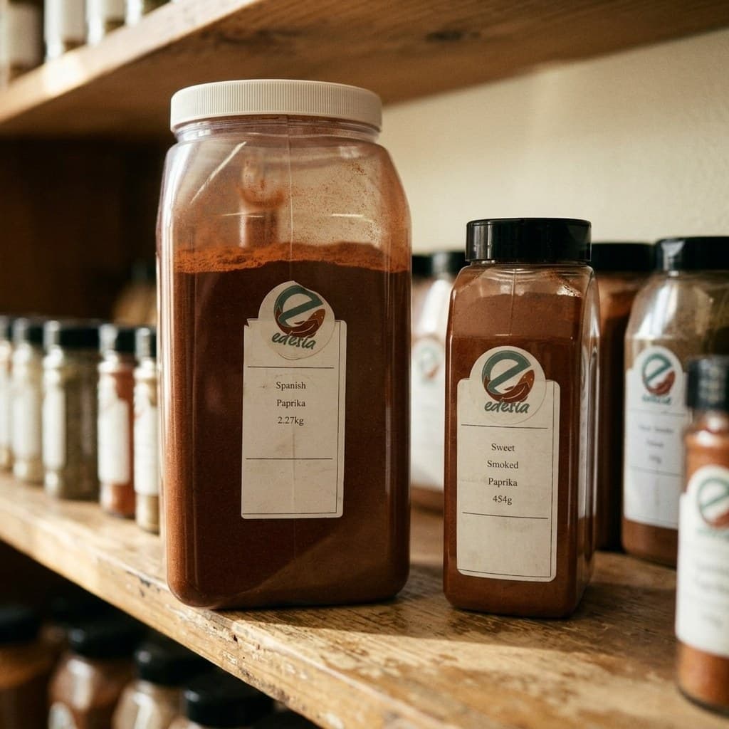 Bulk spices and seasoning stocked at Mercury Foodservice